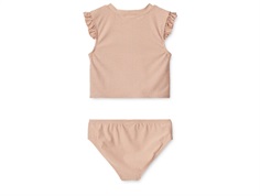 Liewood stripe tuscany rose/sandy tanktop bikini Judie UV40